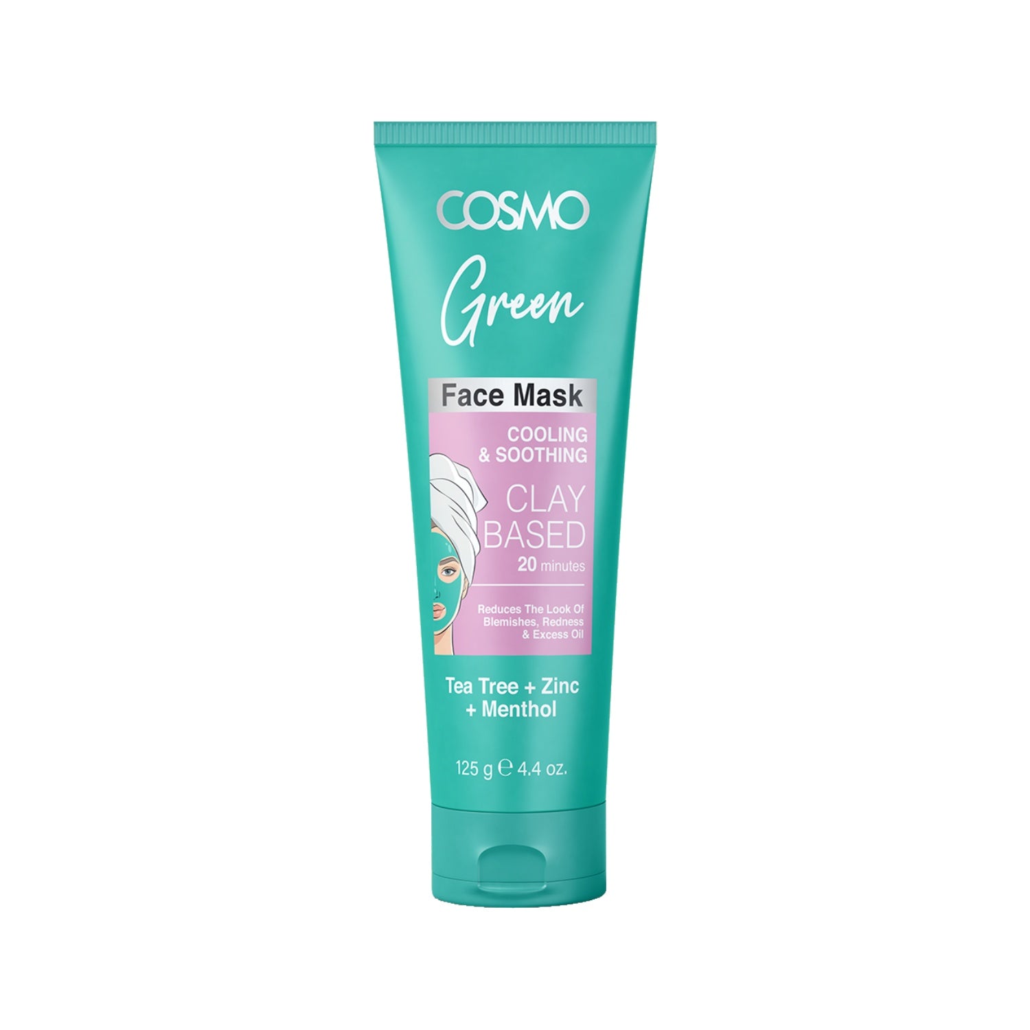 Green Clay-Based Face Mask